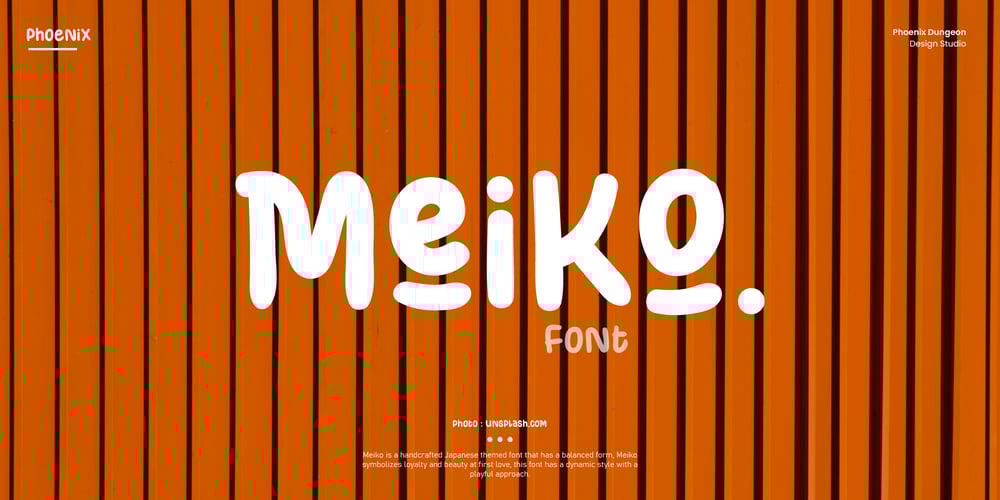 Meiko font