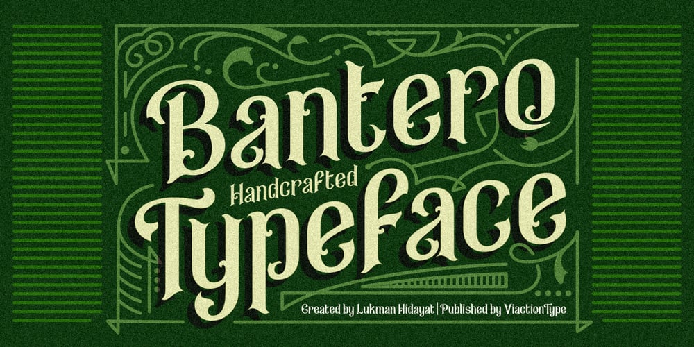 Bantero font