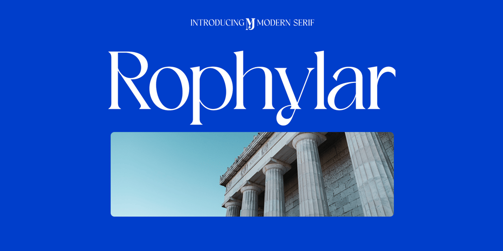 Rophylar font