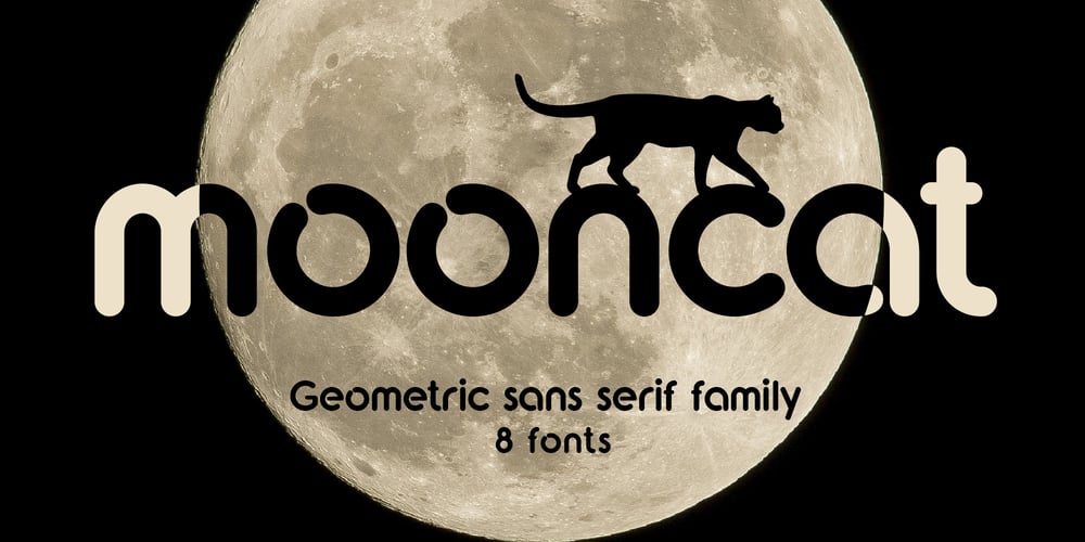 Mooncat font