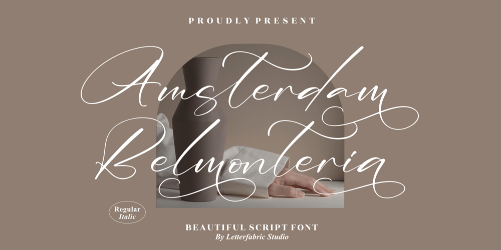 Amsterdam Belmonteria font