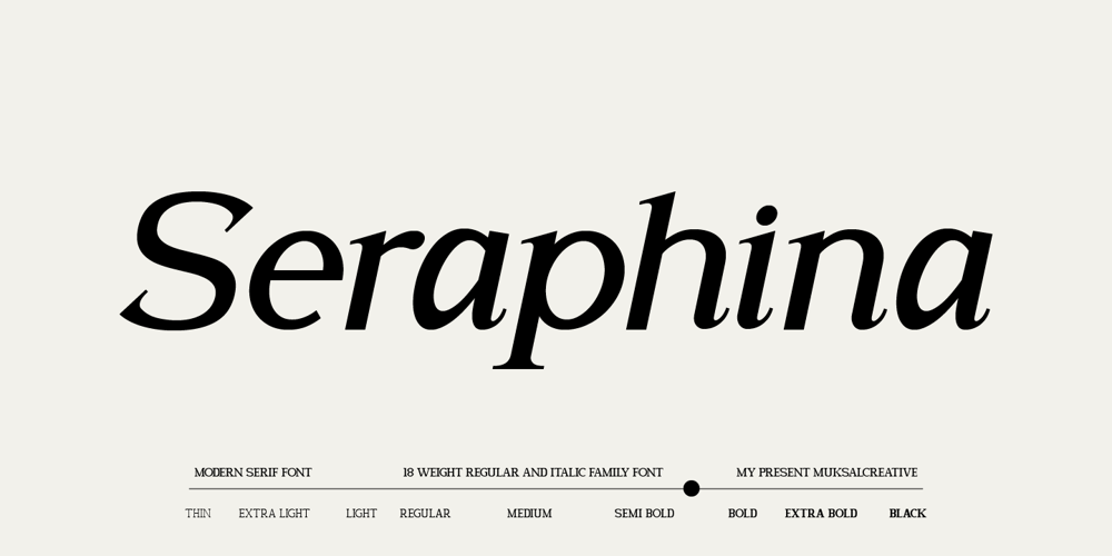 Seraphina font