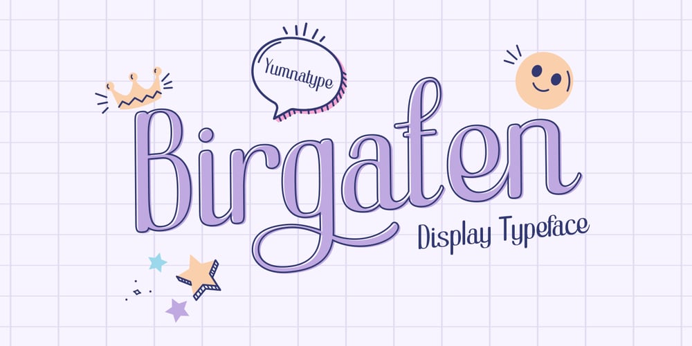 Birgaten font