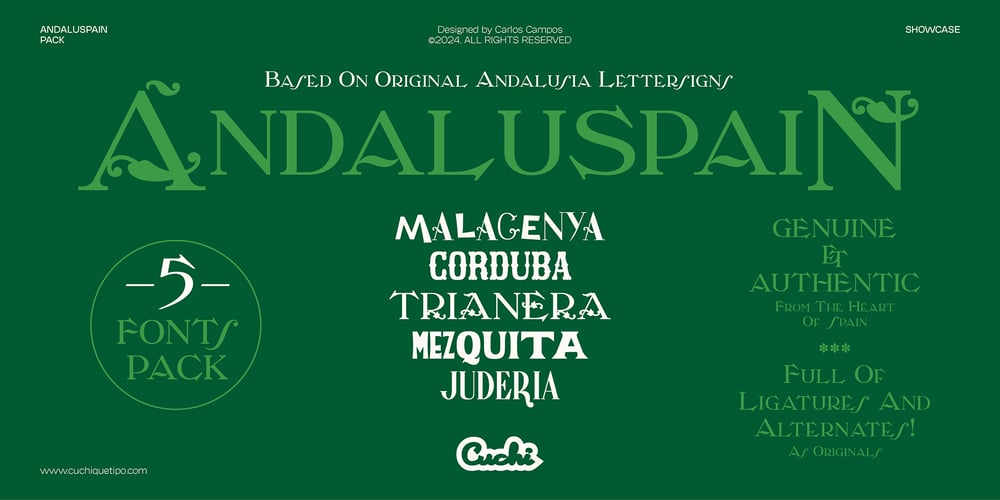 Andaluspain font