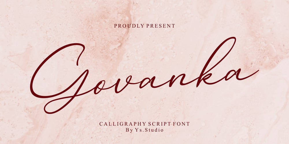 Govanka font