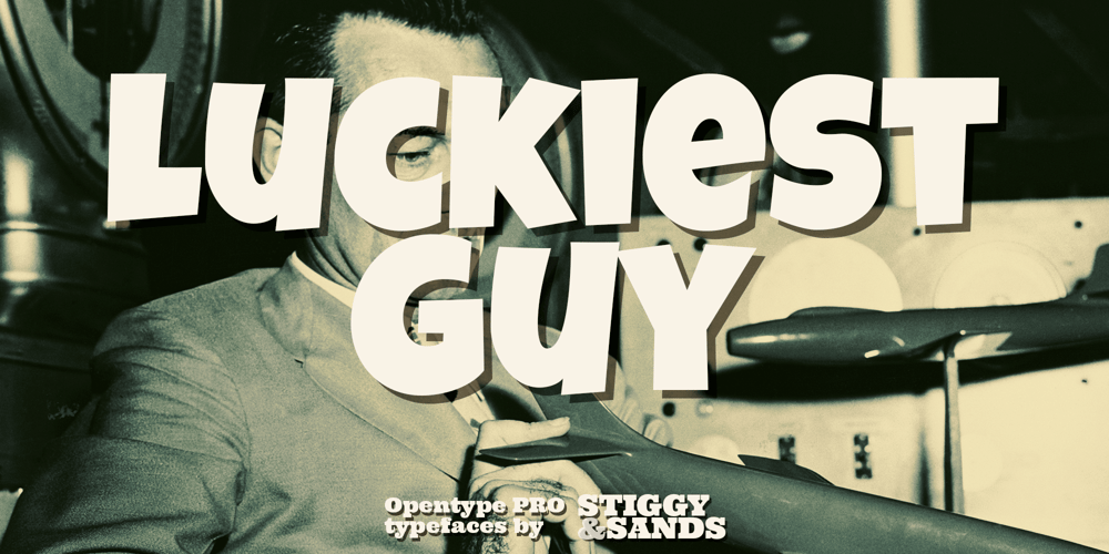Luckiest Guy Pro font