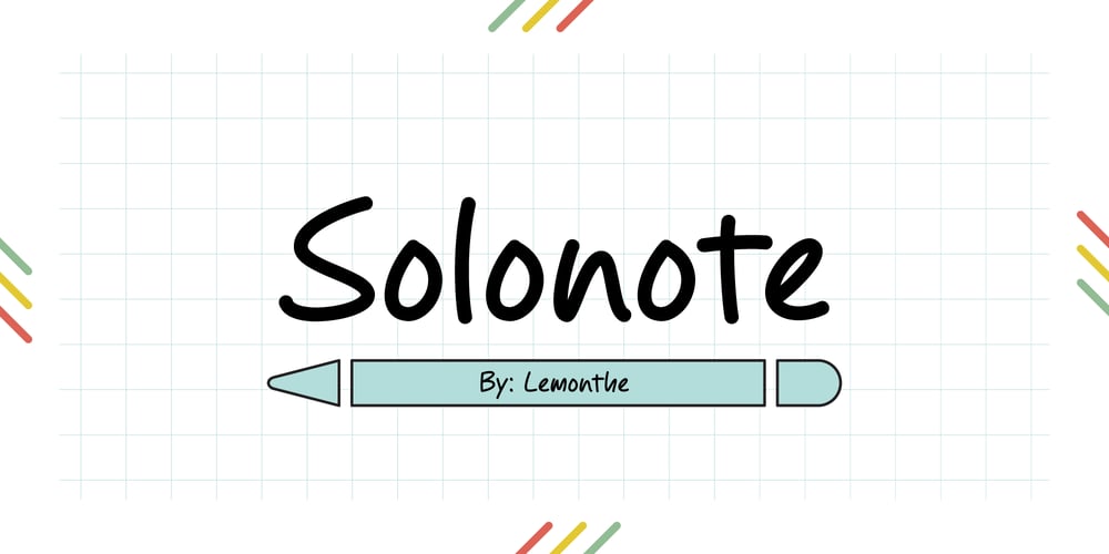 Solonote font