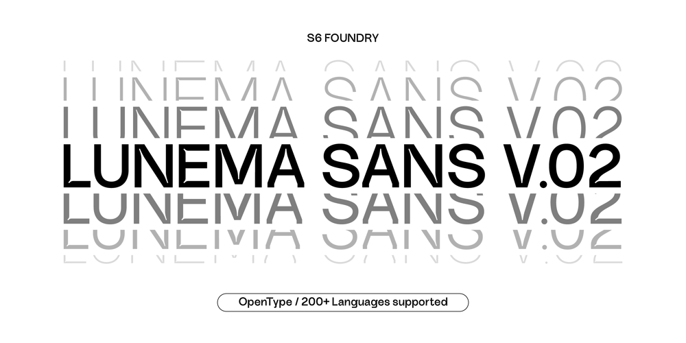 Lunema Sans v.02 font