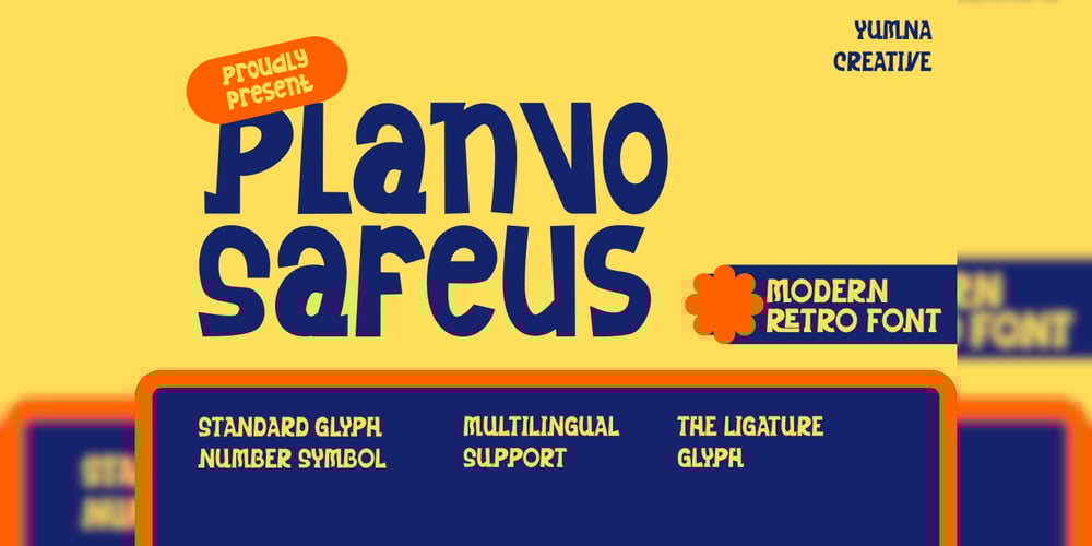 Planvo Safeus font