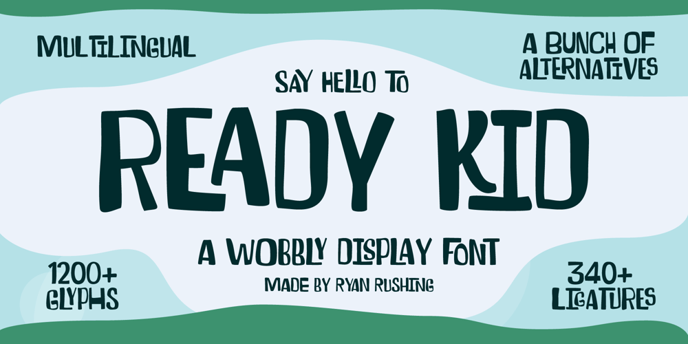 Ready Kid font