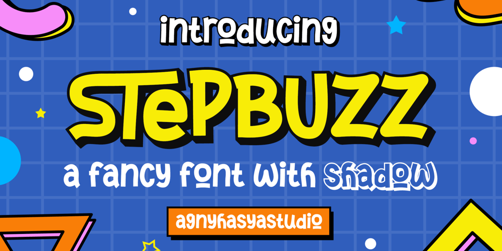 Stepbuzz font