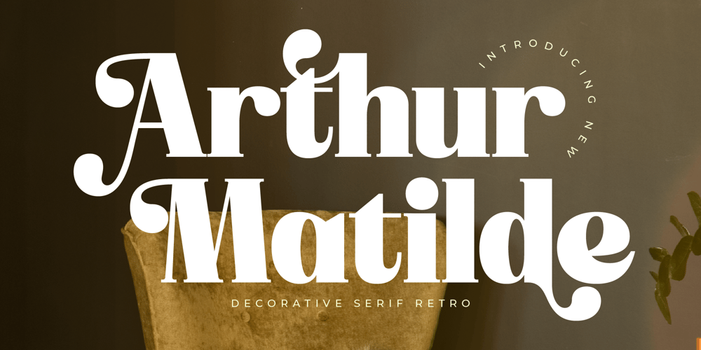 Arthur Matilde font