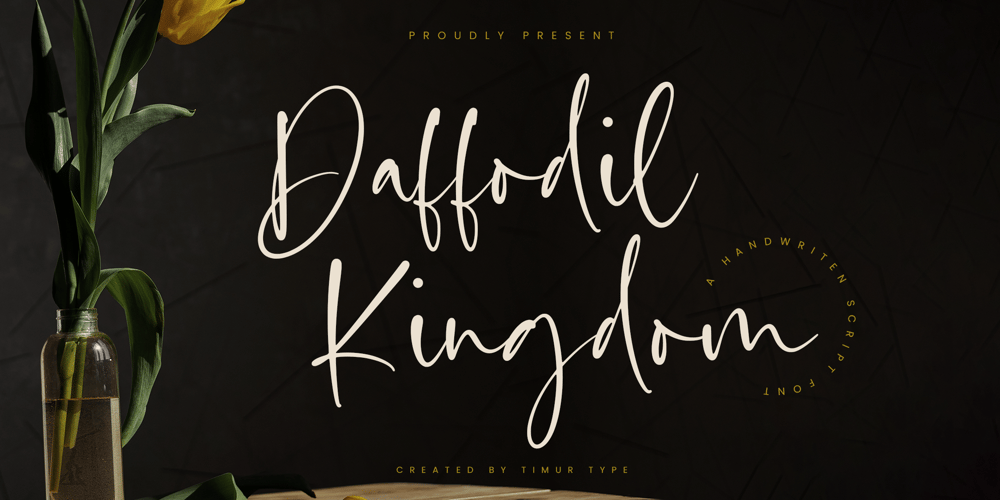 Daffodil Kingdom font