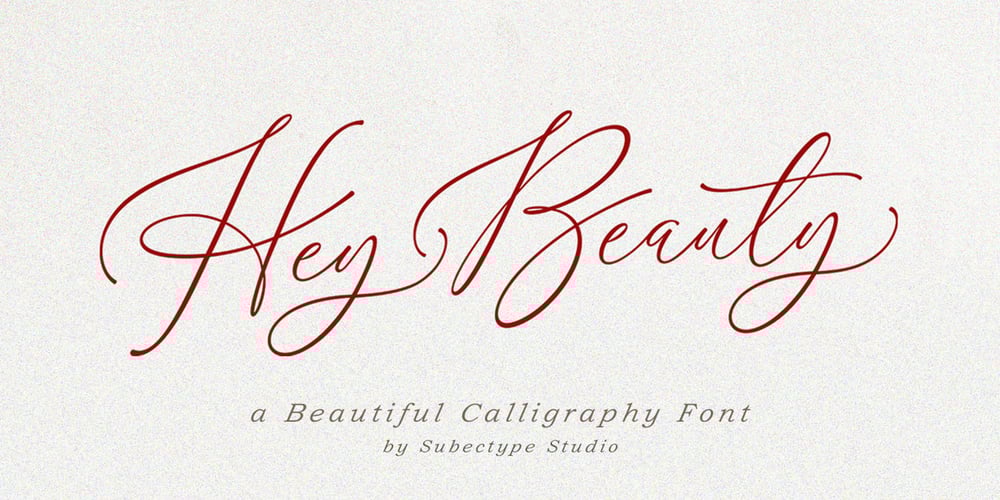 Hey Beauty font