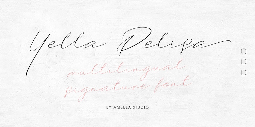 Yella Delisa font