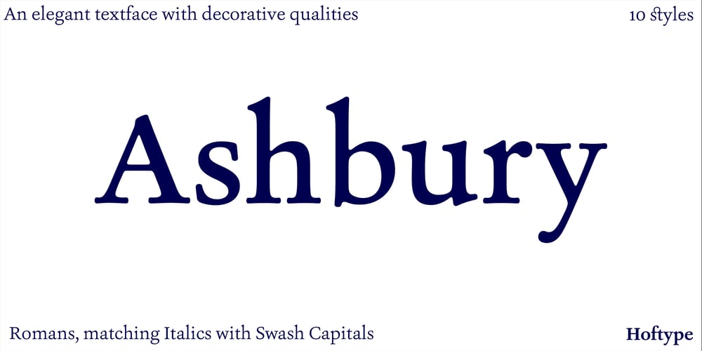 Ashbury font