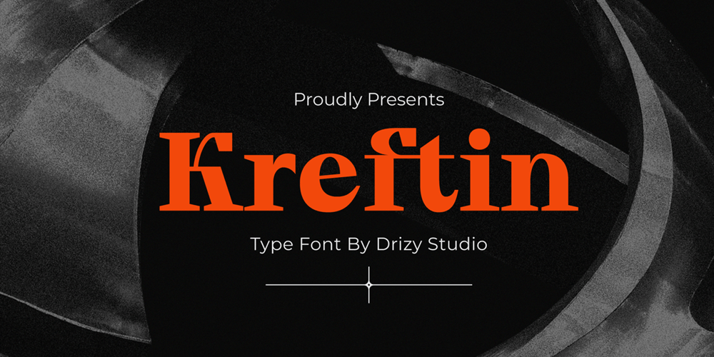 Kreftin font