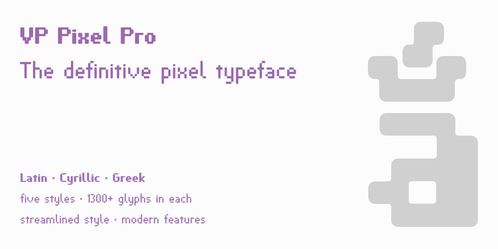 VP Pixel Pro font