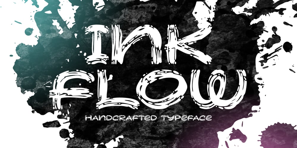 Ink Flow font