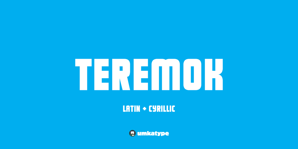 Teremok font