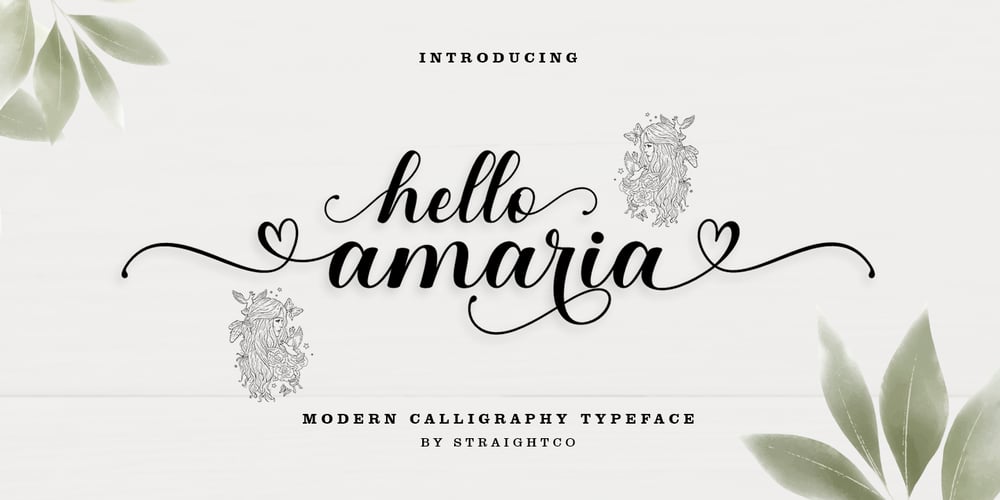 Hello Amaria font