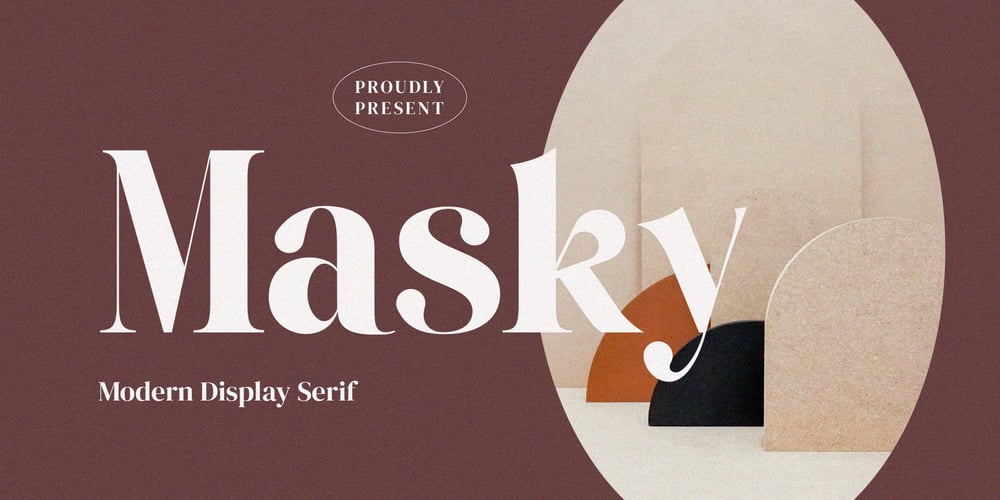 Masky font