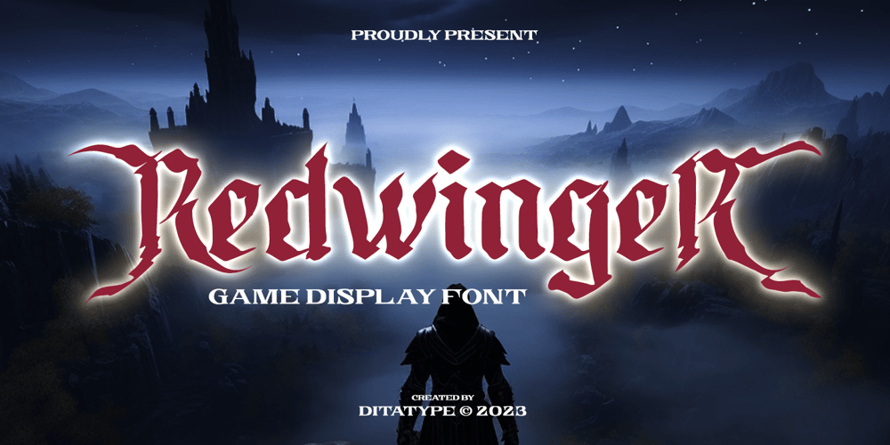 Redwinger font