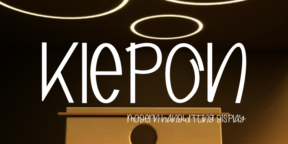 Klepon font