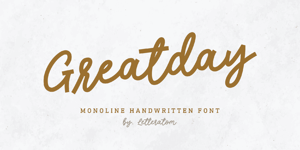 Greatday font