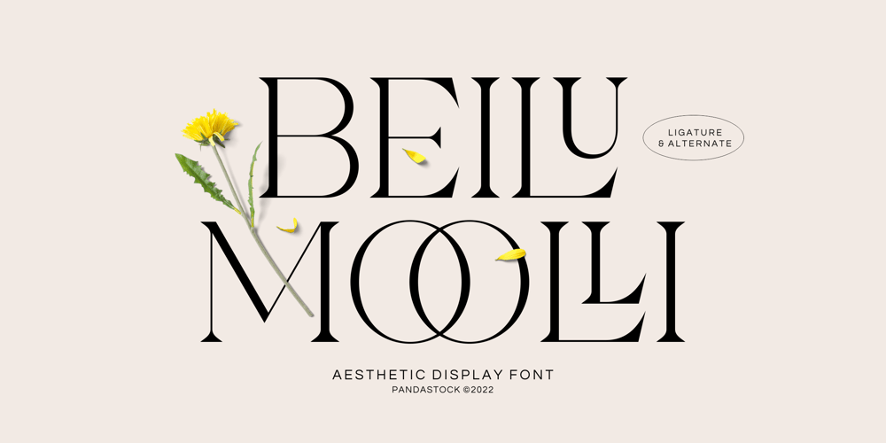 Beilu Moolli font