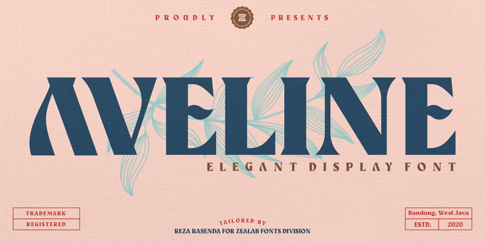 Aveline font