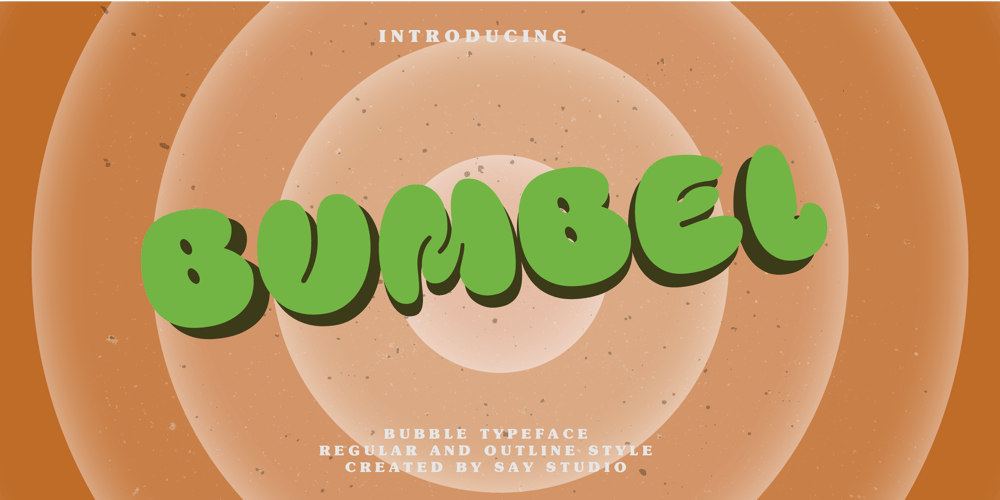 Bumbel font
