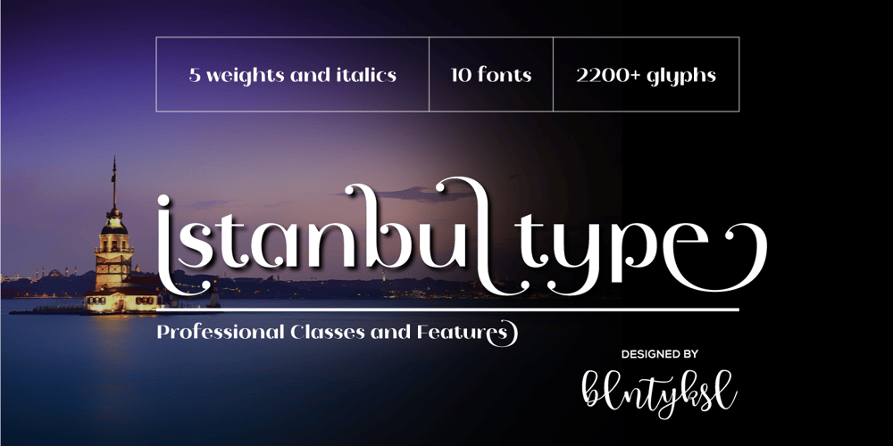 Istanbul Type font
