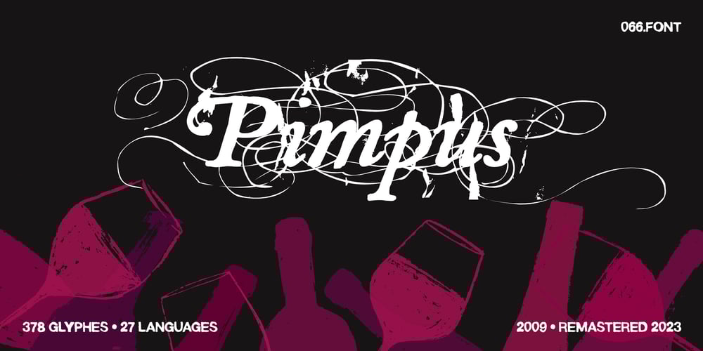 Pimpus font