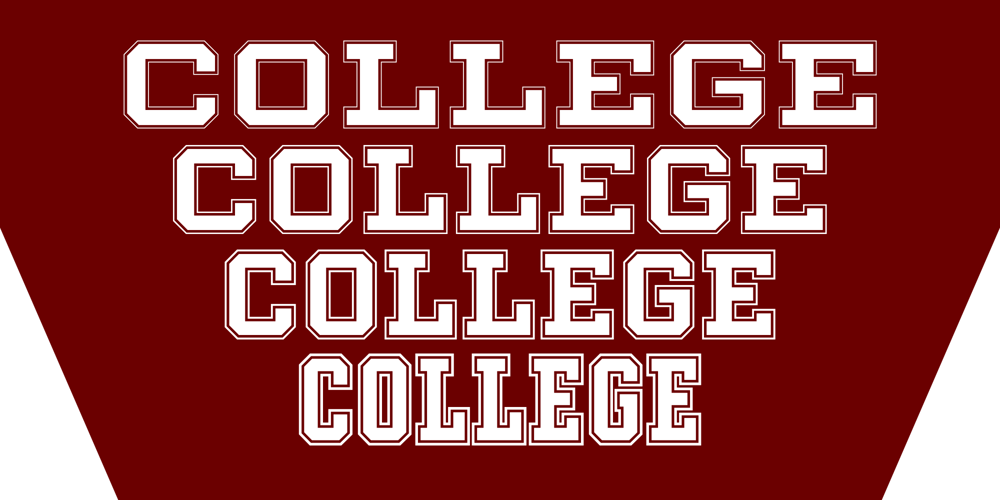 Winner College font
