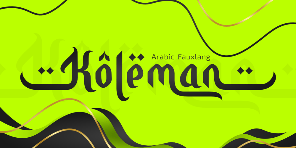 Koleman font