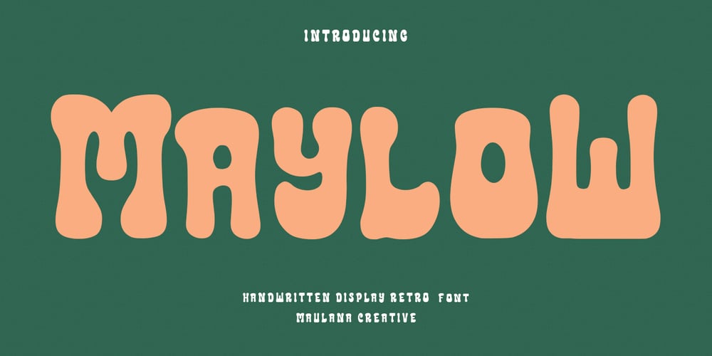 Maylow font