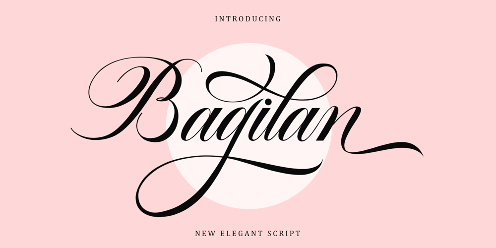 Bagilan font