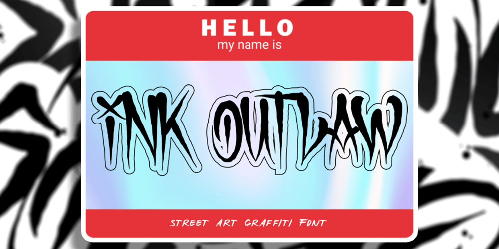 Ink Outlaw font