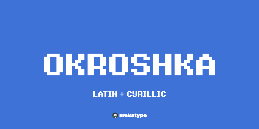 Okroshka font