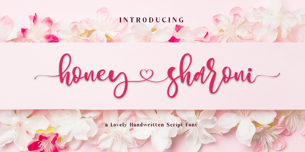 Honey Sharoni font