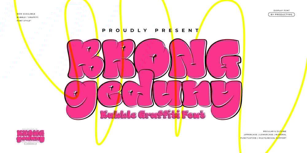 Brong Geduny font