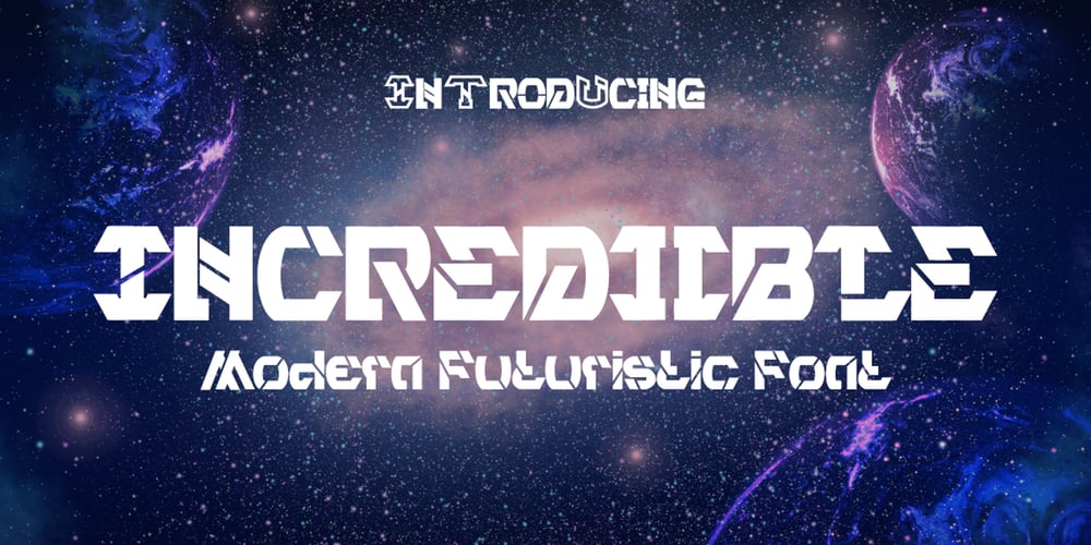 Incrediible font