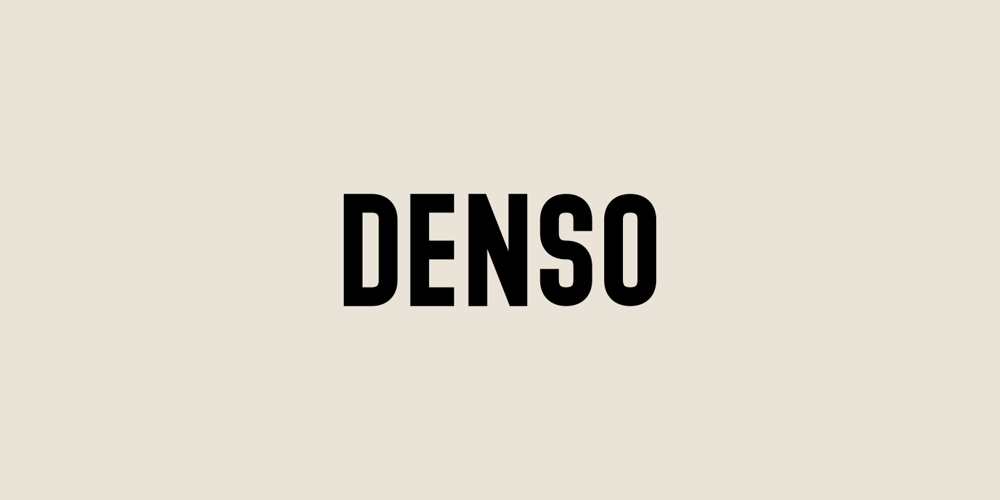 Denso font