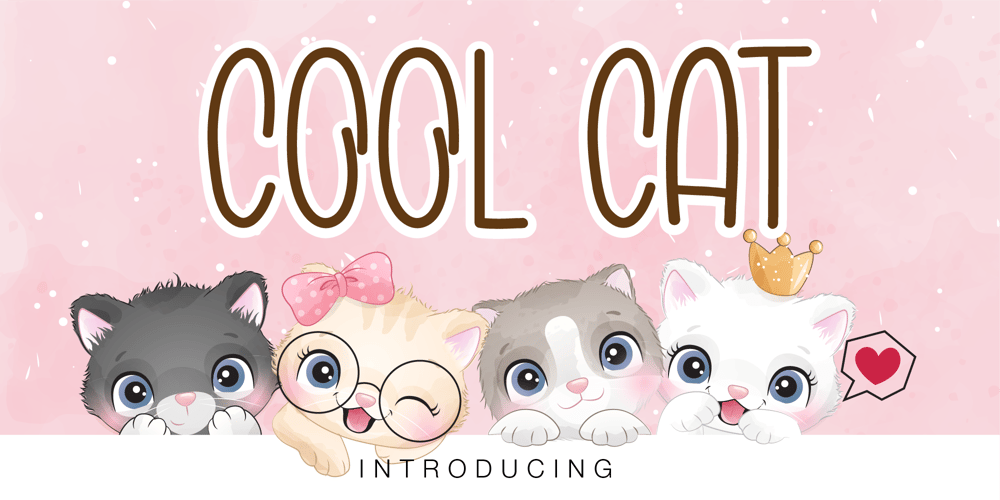 Cool Cat font