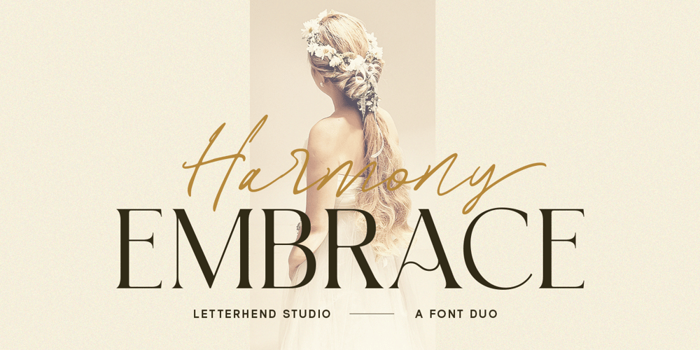 Harmony Embrace font