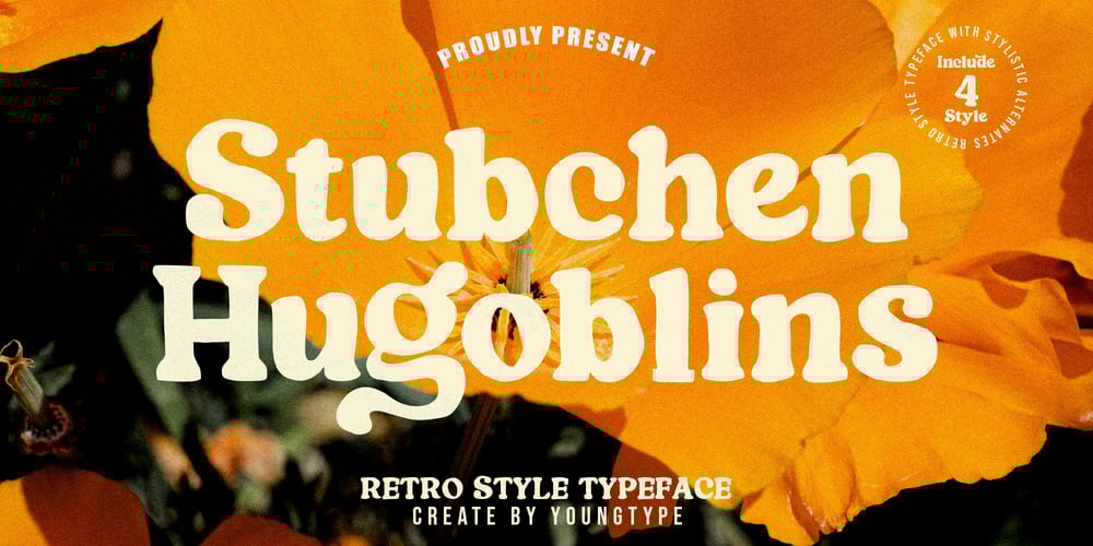 Stubchen Hugoblins font