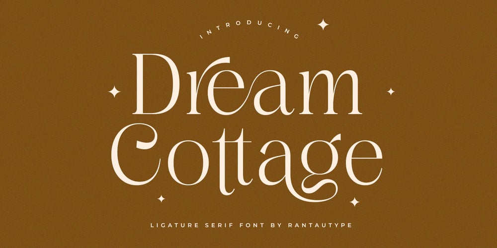 Dream Cottage font