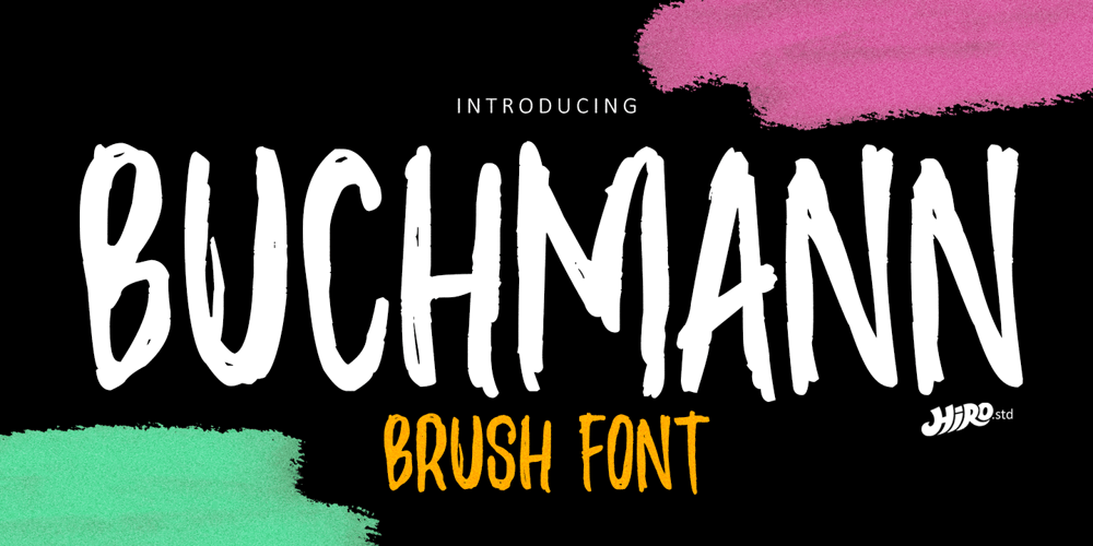 Buchmann font