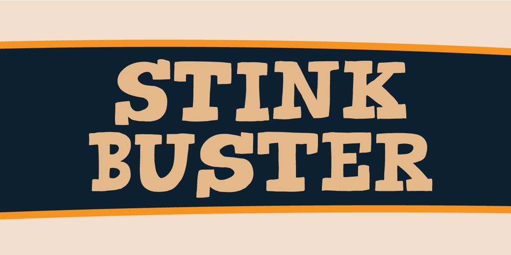 Stink Buster font